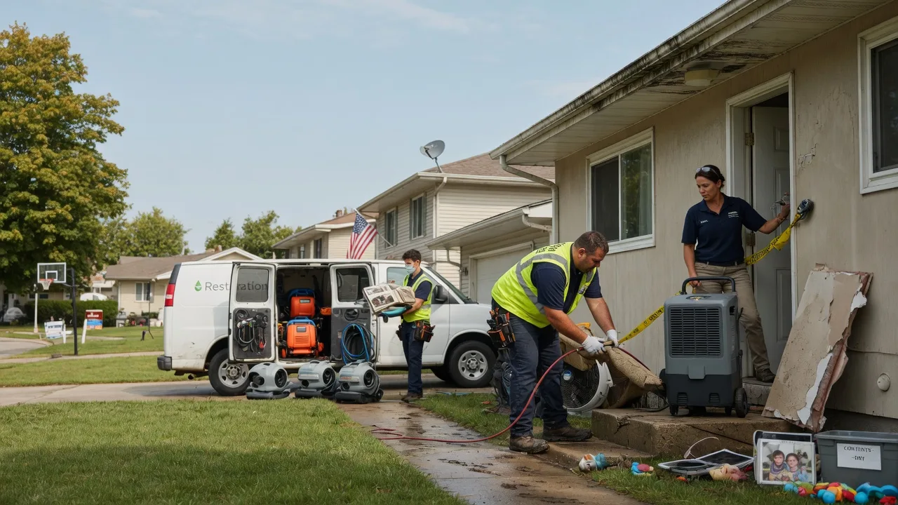 Water Damage Restoration in Seaton, IL near me